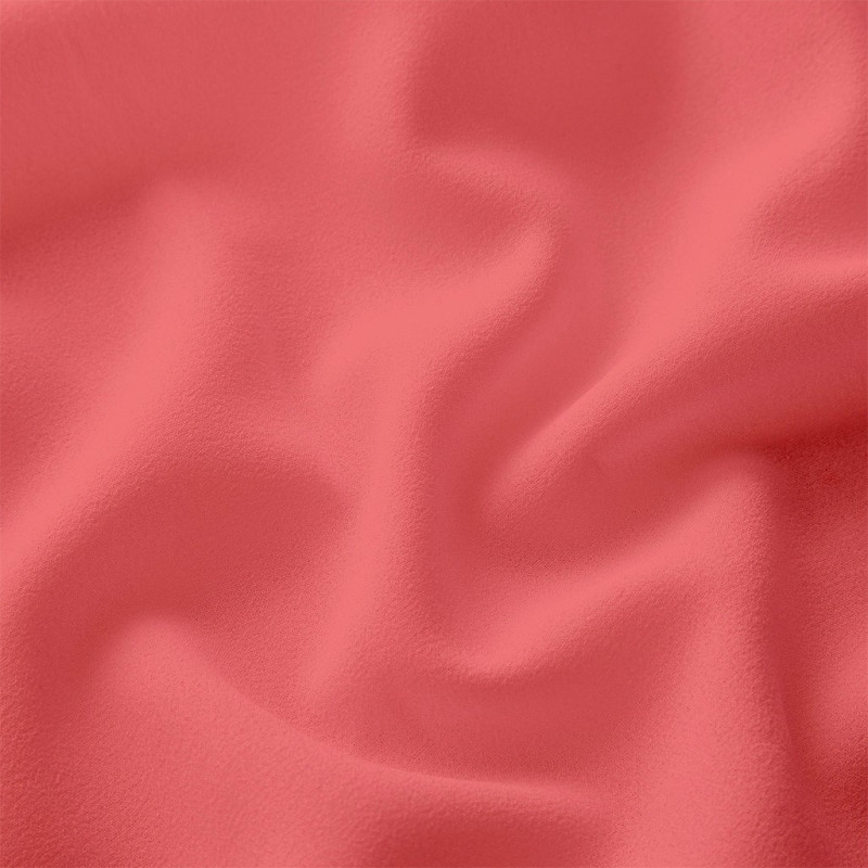 Georgette Crepe CORAIL Coral
